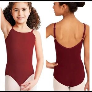 Girls Capezio- Camisole leotard with adjustable straps